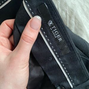 Tiger of Sweden pants black 100 percent wool